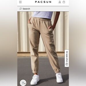 John Galt Light Brown Sweatpants